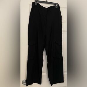 H&M Women's Black Cargo Pants